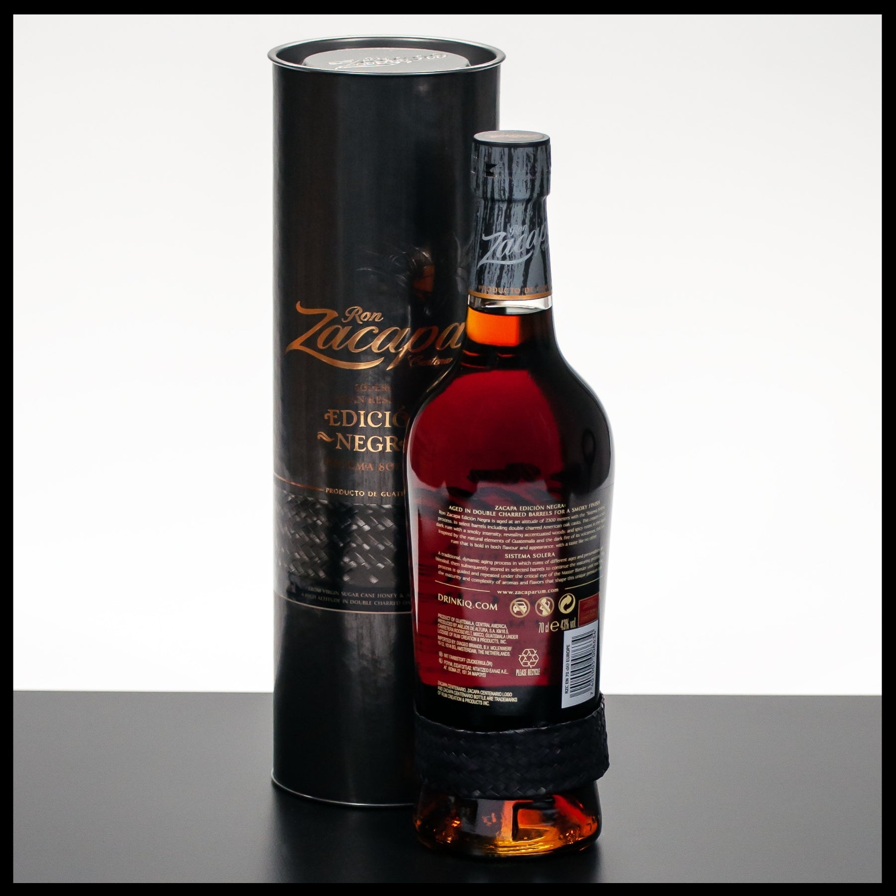 Ron Zacapa Edicion Negra 0,7L - 43% - Trinklusiv