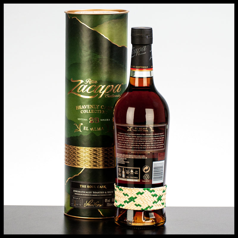 Ron Zacapa El Alma Heavenly Cask Collection 0,7L - 40% Vol. - Trinklusiv