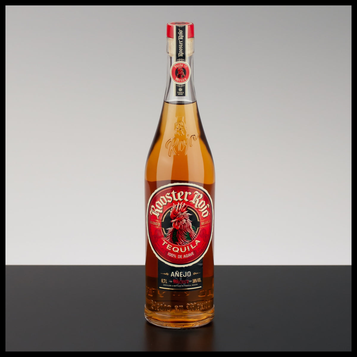 Rooster Rojo Anejo Tequila 0,7L - 38% - Trinklusiv