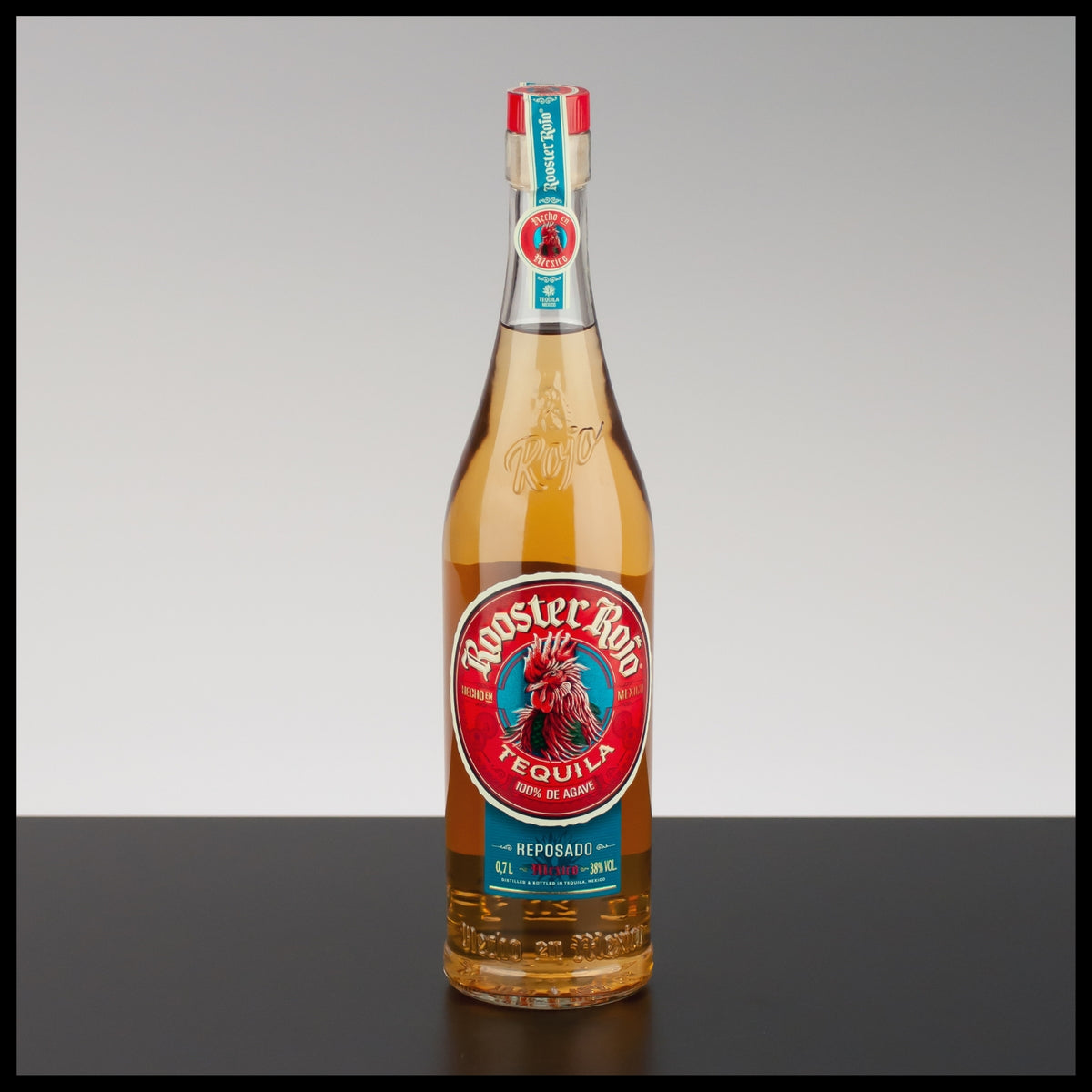 Rooster Rojo Reposado Tequila 0,7L - 38% - Trinklusiv