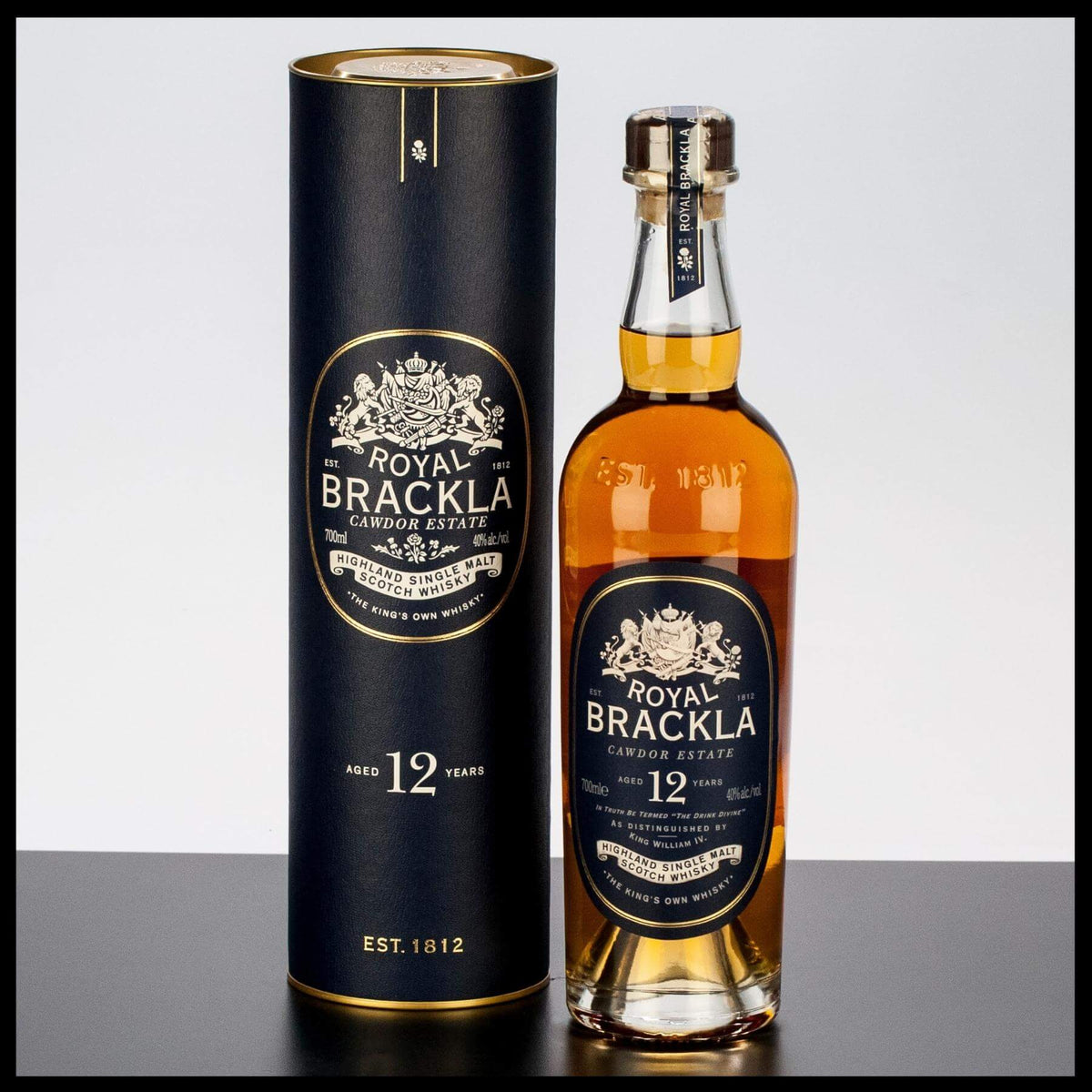 Royal Brackla 12 YO Highland Single Malt Whisky 0,7L - 40% Vol. - Trinklusiv