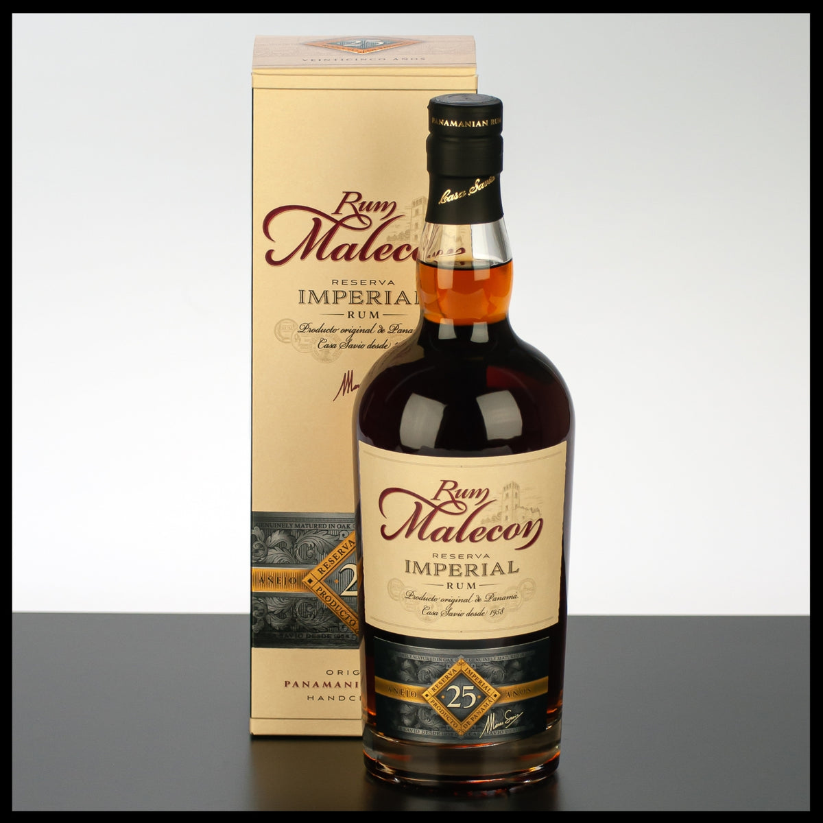 Rum Malecon Reserva Imperial 25 YO 0,7L - 40% Vol. - Trinklusiv