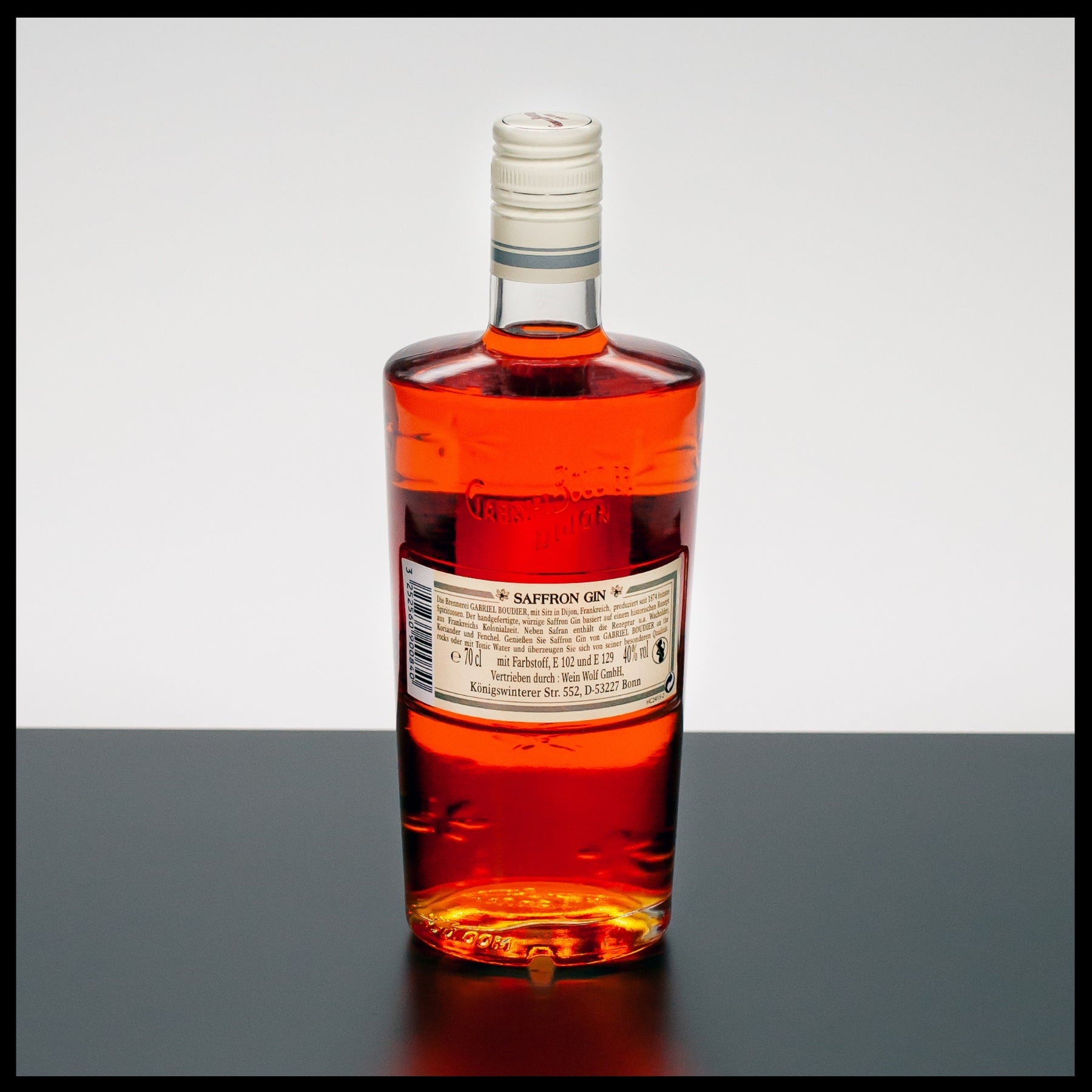 Saffron Gin 0,7L - 40% - Trinklusiv