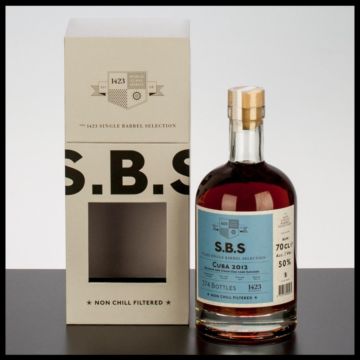 SBS Cuba 2012 Rum 0,7L - 50% Vol. - Trinklusiv