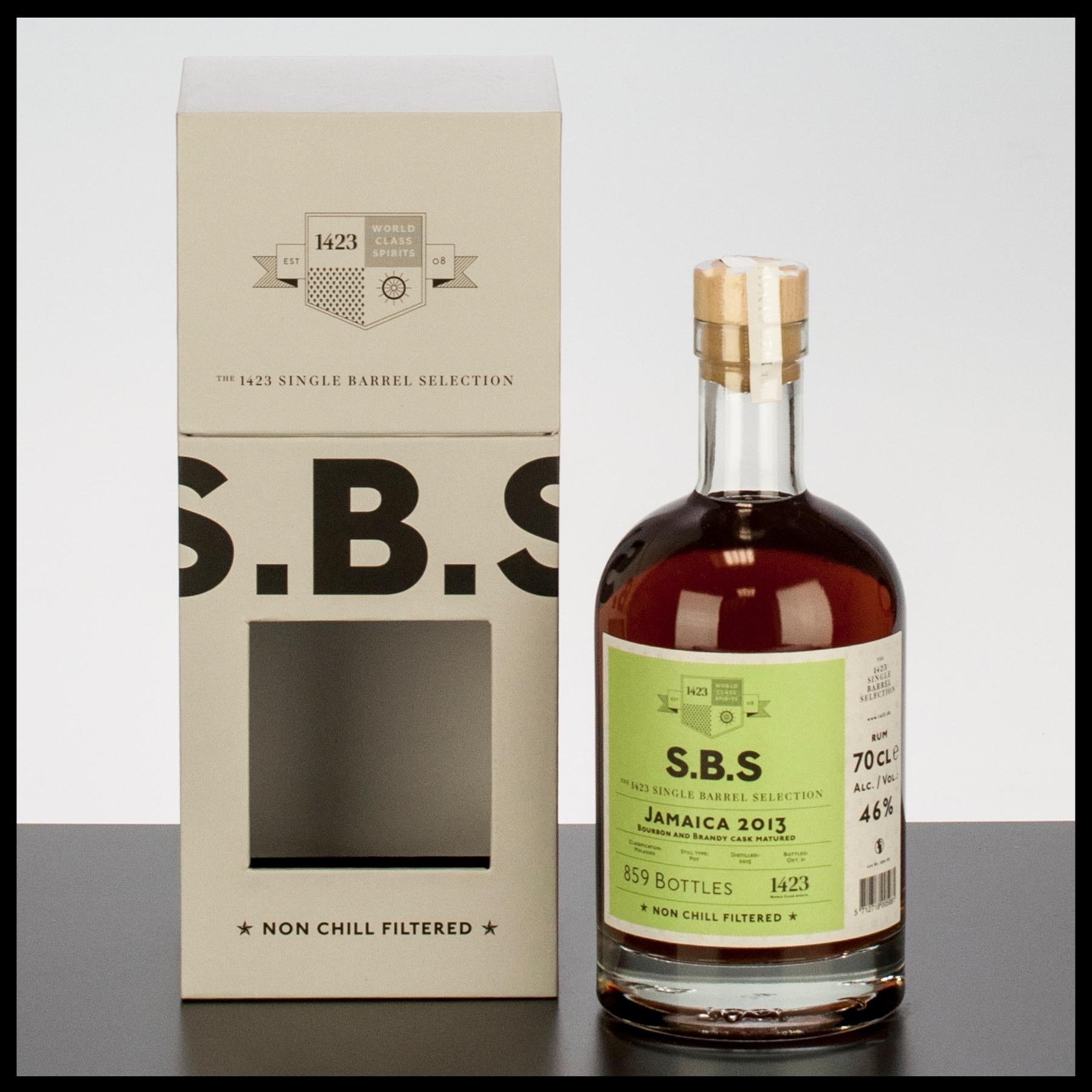 SBS Jamaica 2013 Rum 0,7L - 46% Vol. - Trinklusiv