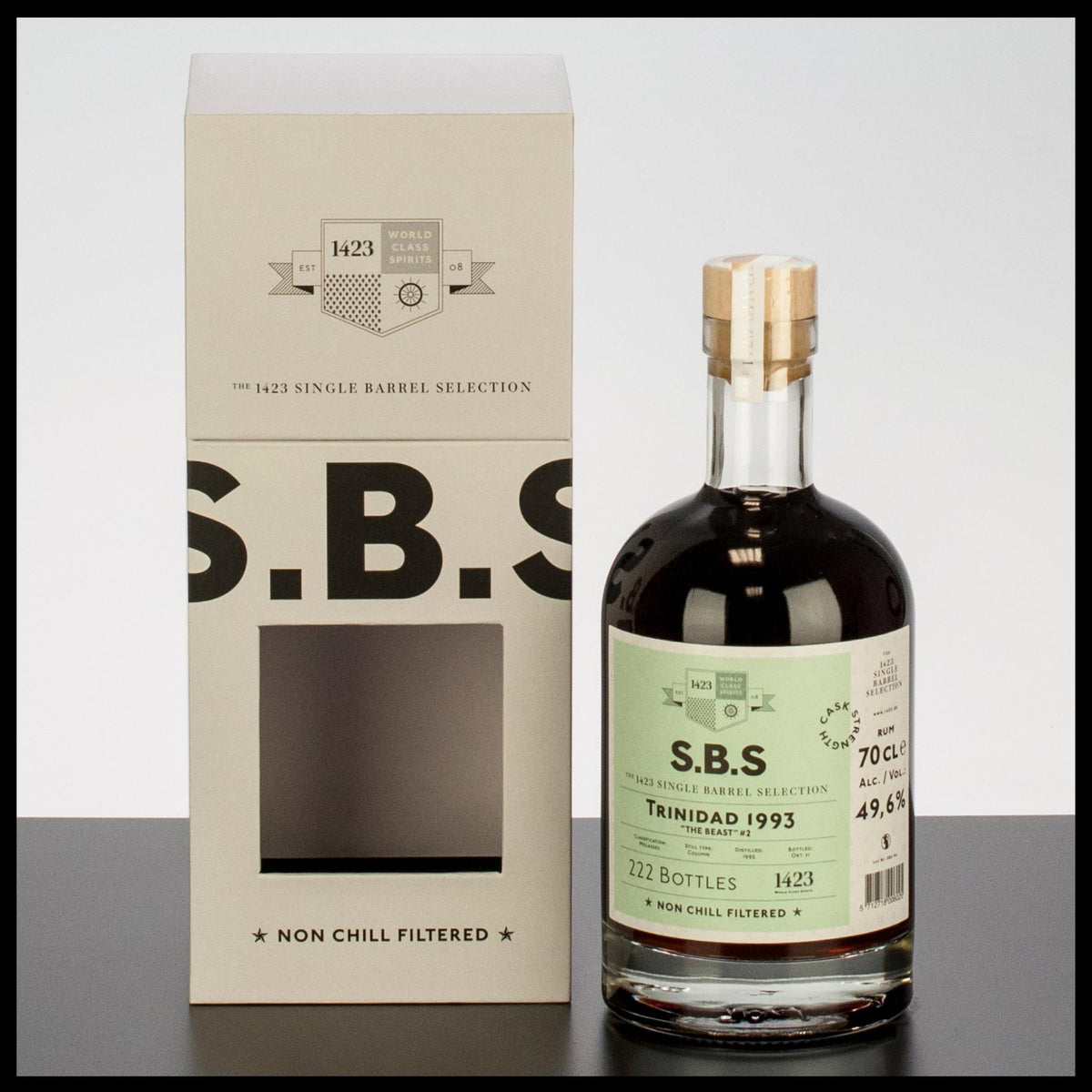 SBS Trinidad 1993 Rum 0,7L - 49,6% Vol. - Trinklusiv