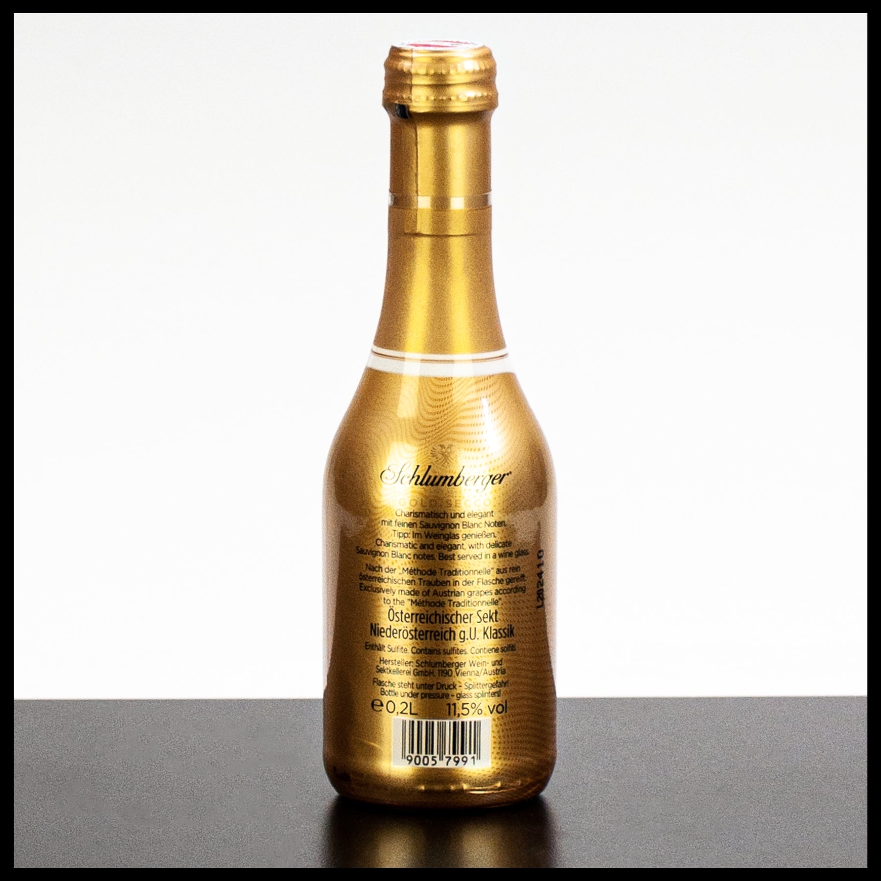 Schlumberger Gold Secco 0,2L - 11,5% Vol. - Trinklusiv