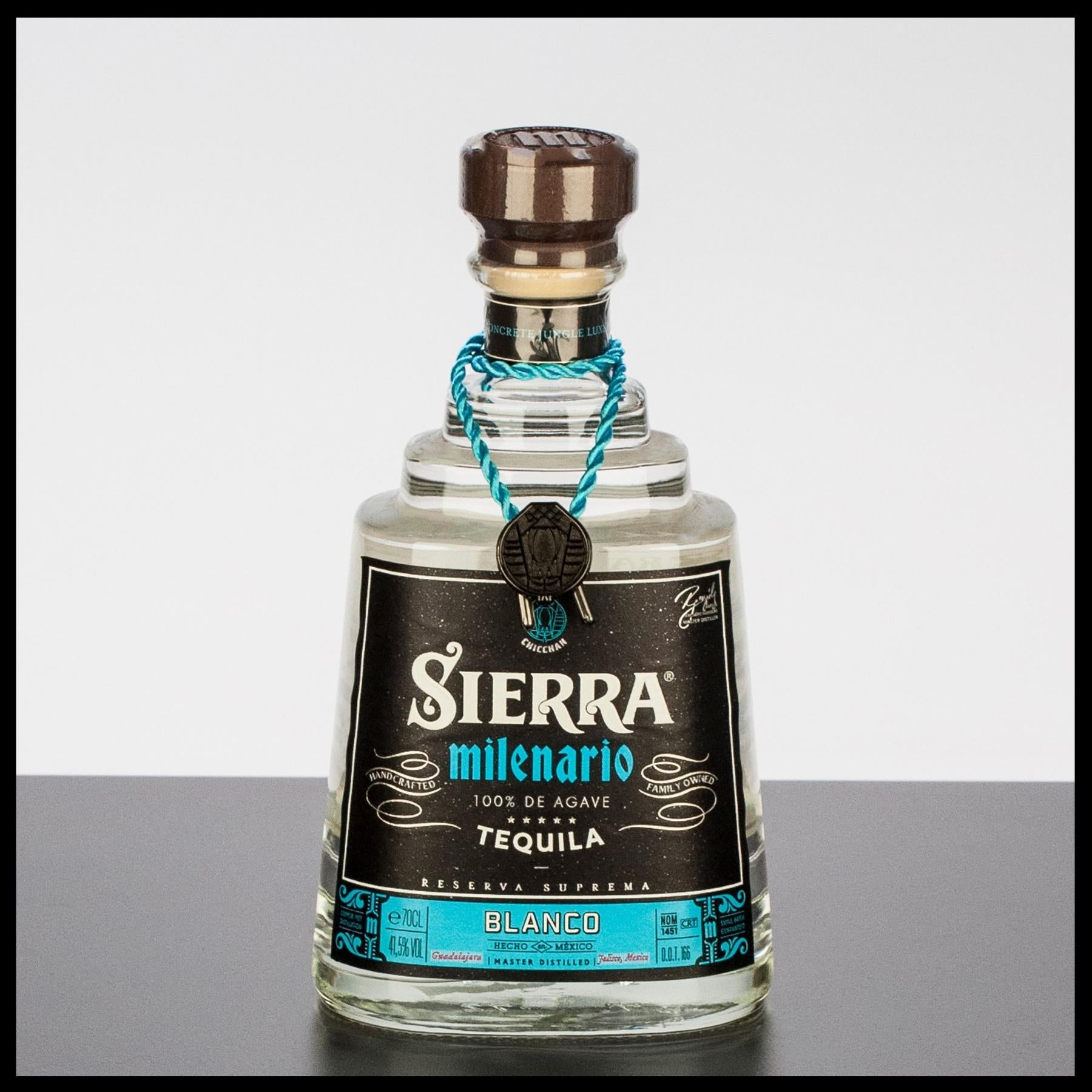 Sierra Milenario Blanco Tequila 0,7L - 41,5% Vol. - Trinklusiv