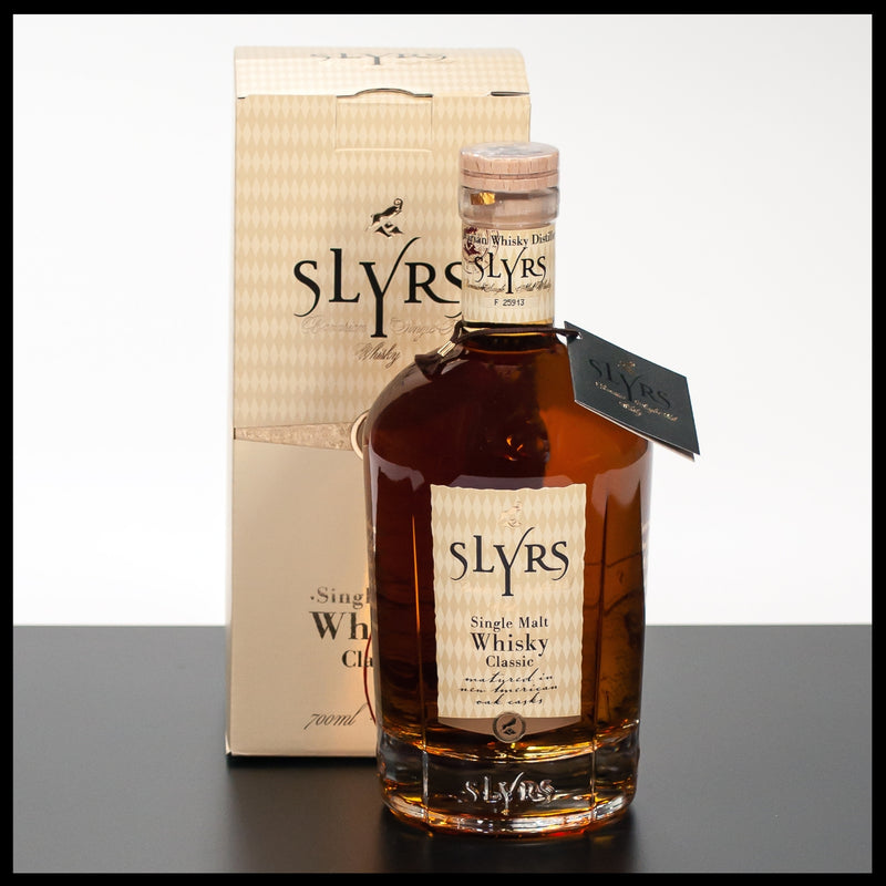 Slyrs Classic Single Malt Whisky 0,7L - 43% Vol. - Trinklusiv