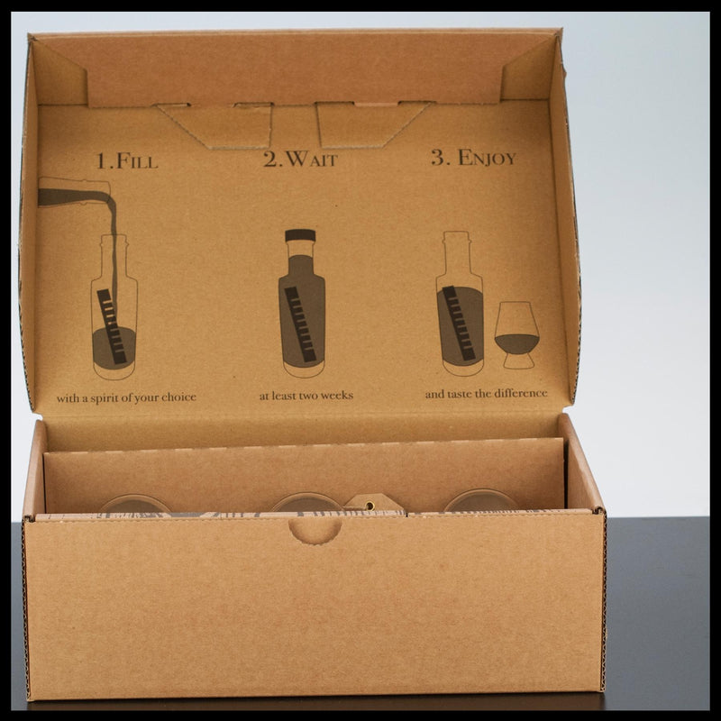 Soak Staves Box mit William Lawson's Blended Whisky 0,7L - 40% Vol. - Trinklusiv