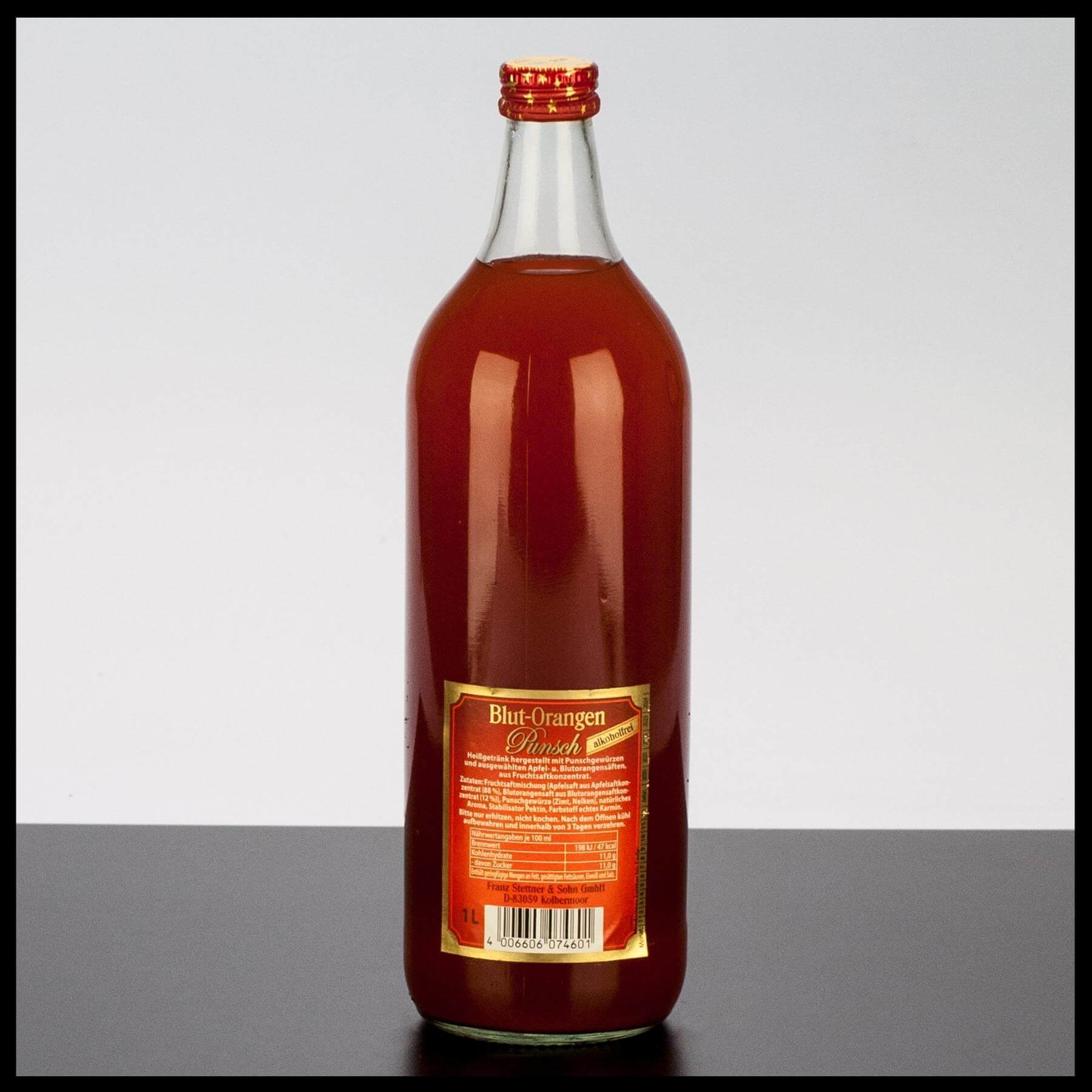blut aufbewahren Stettner Blutorangen Punsch Alkoholfrei 1L