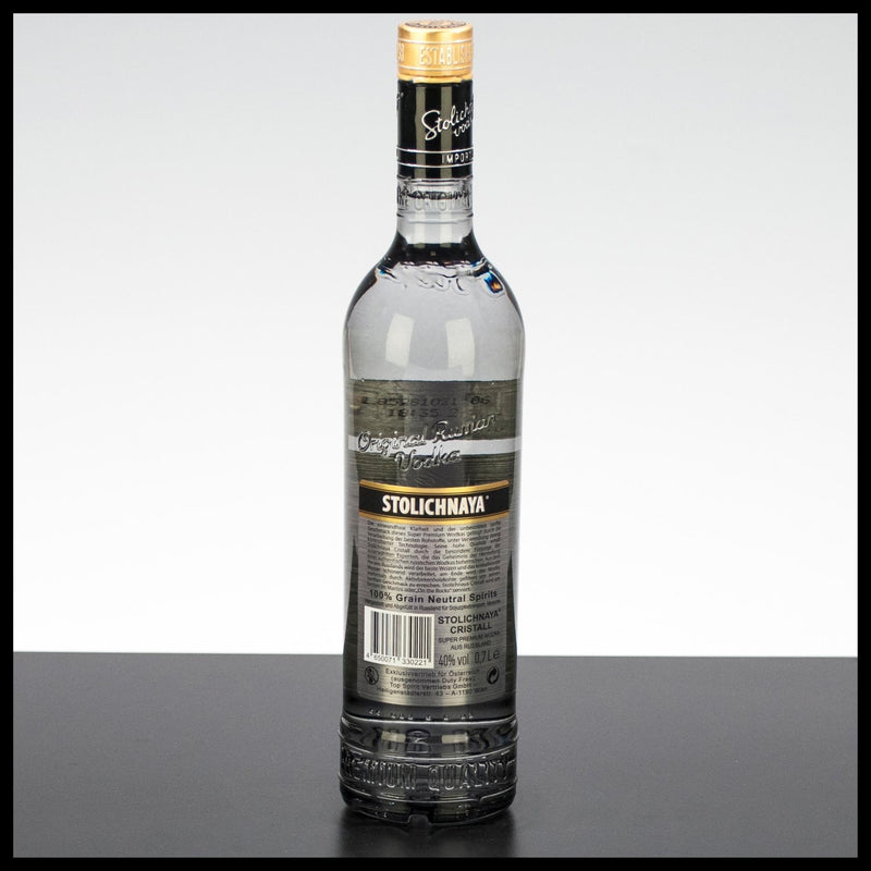 Stolichnaya Cristall Vodka 0,7L - 40% Vol. - Trinklusiv