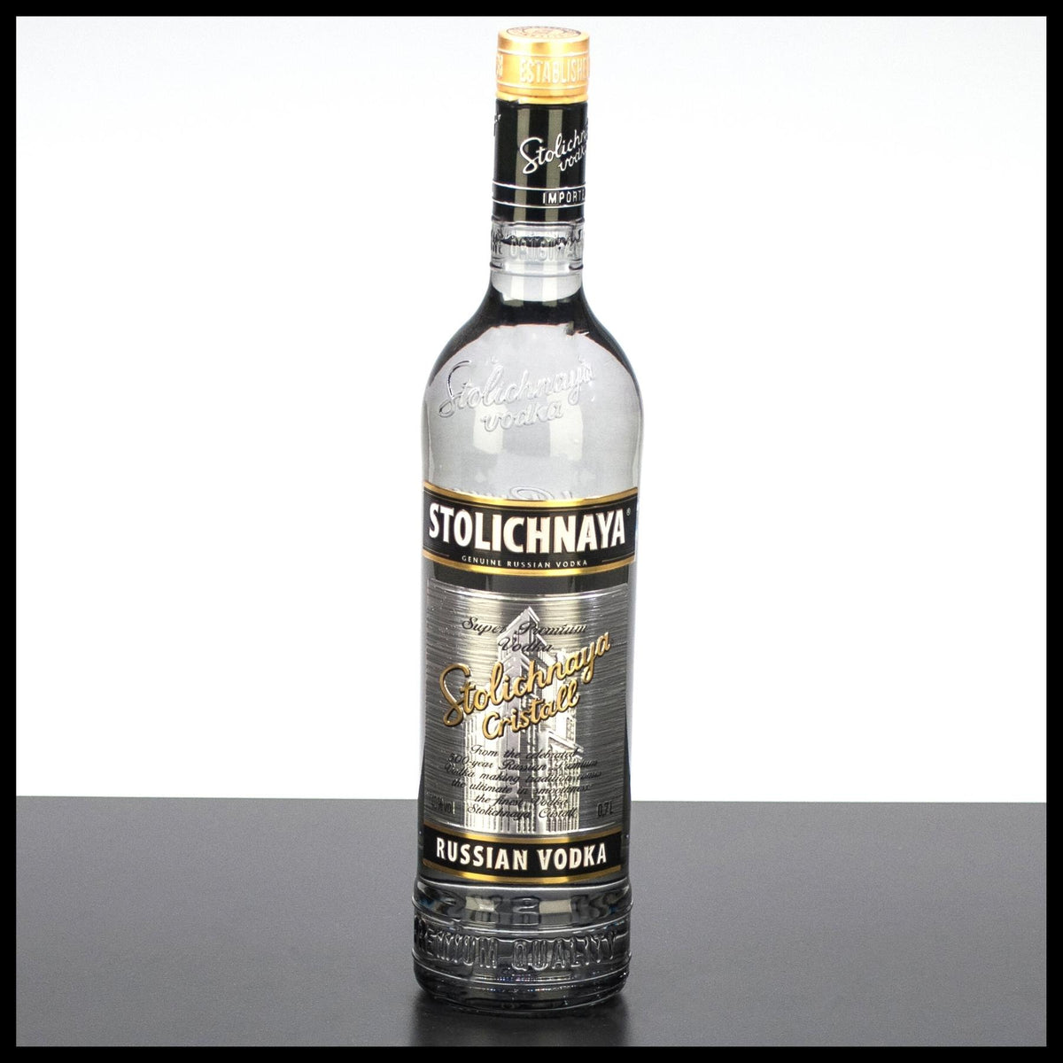 Stolichnaya Cristall Vodka 0,7L - 40% Vol. - Trinklusiv