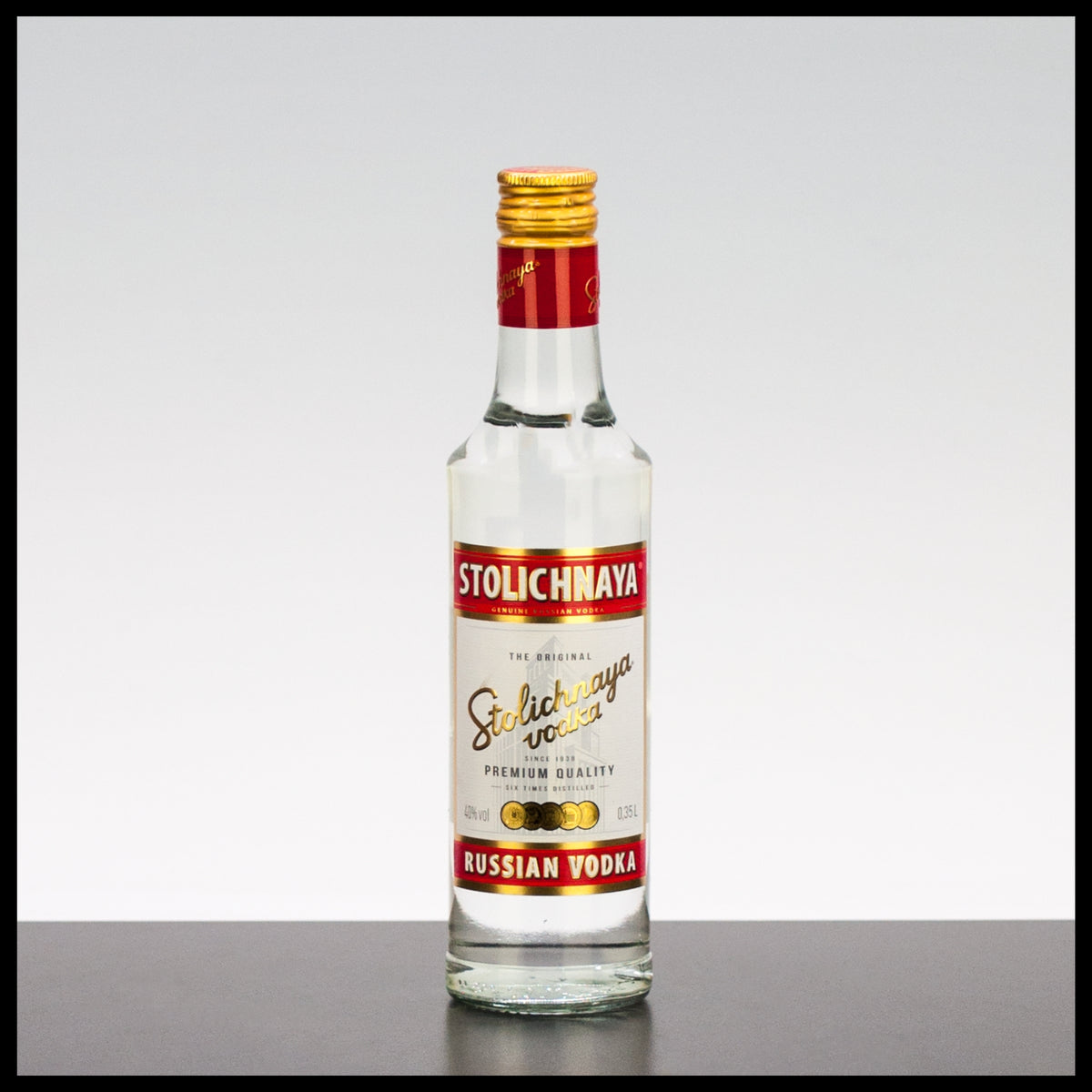 Stolichnaya Premium Vodka 0,35L - 40% Vol. - Trinklusiv