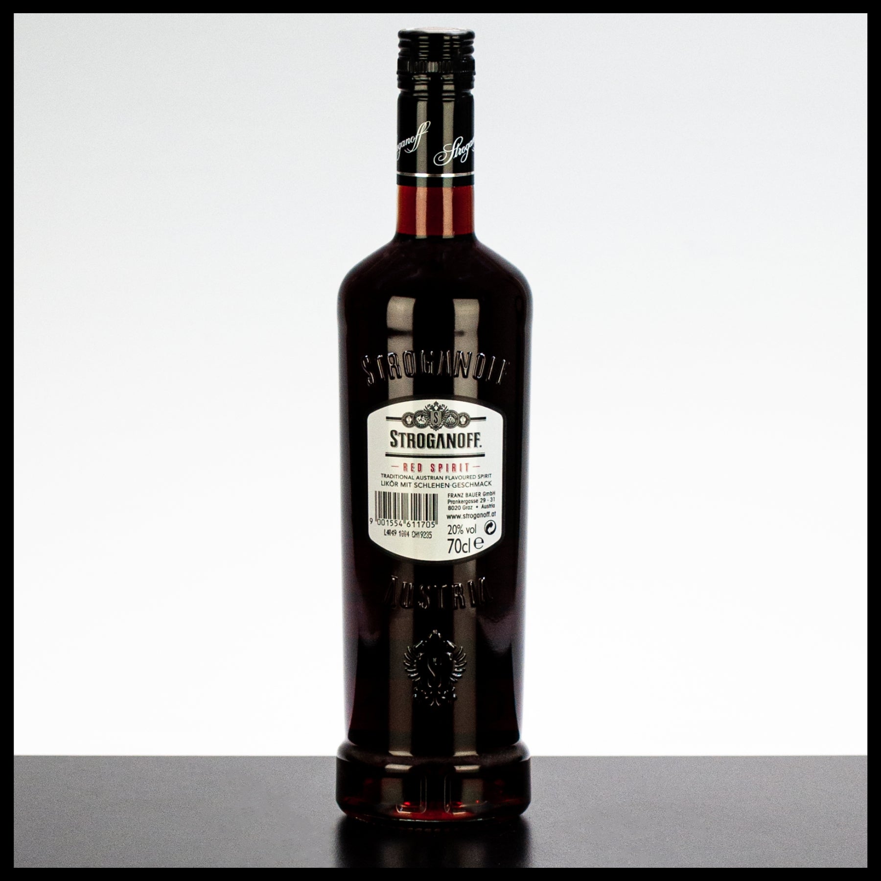 Stroganoff Red Spirit 0,7L - 20% Vol. - Trinklusiv