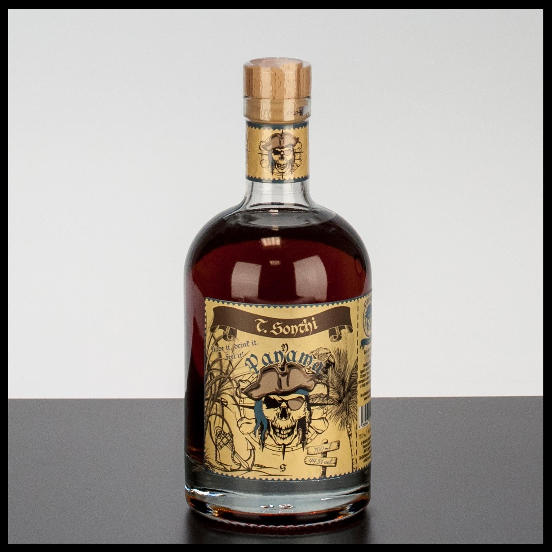 T. Sonthi Panama Rum 0,7L - 44,3% Vol. - Trinklusiv