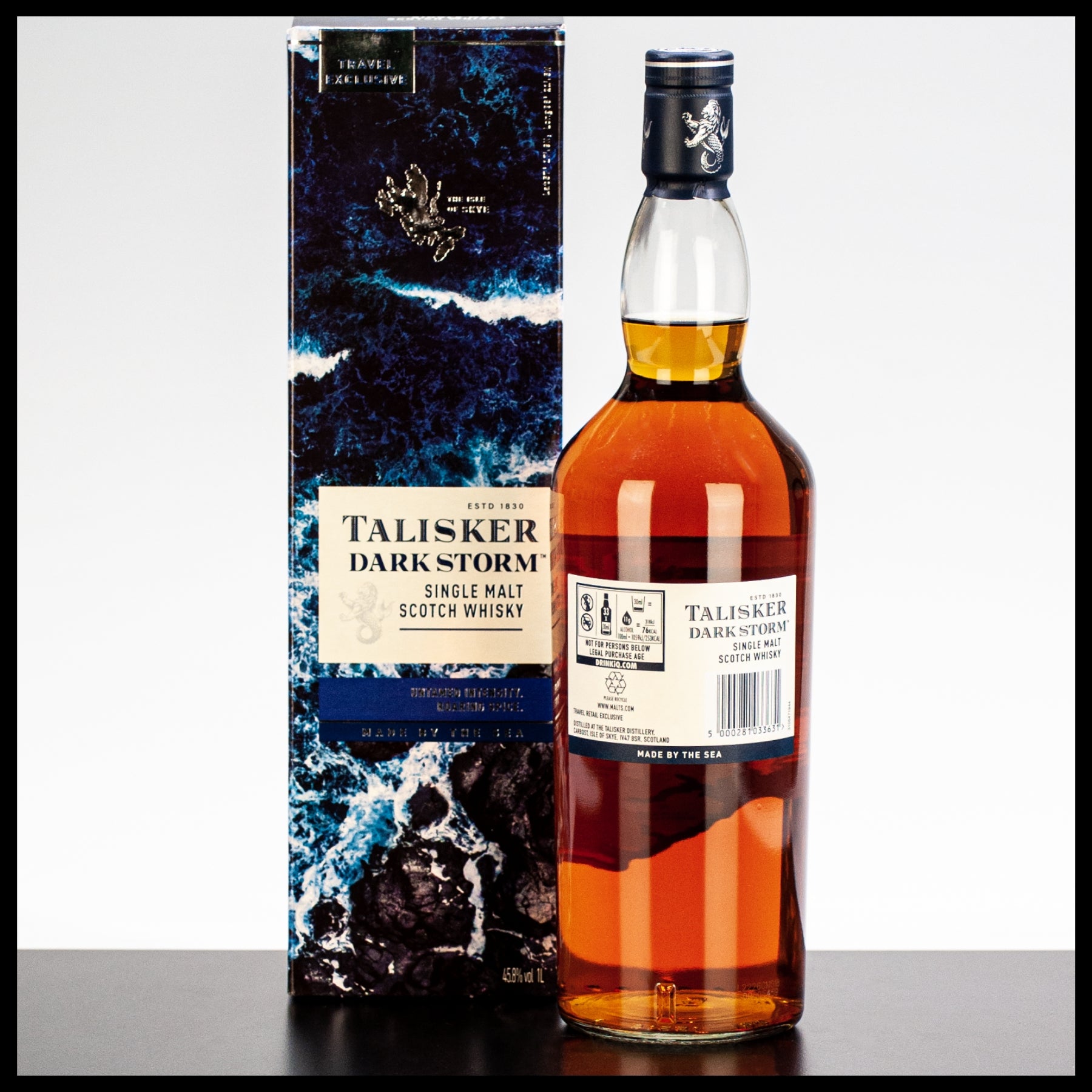 Talisker Dark Storm Single Malt Whisky 1L- 45,8% Vol. - Trinklusiv