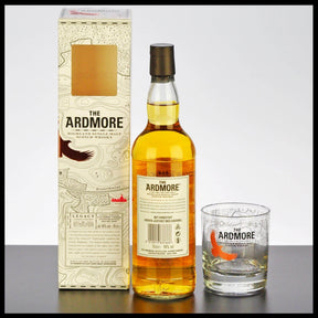 The Ardmore Legacy Highland Single Malt Whisky Geschenkset mit Glas 0,7L - 40% Vol. - Trinklusiv