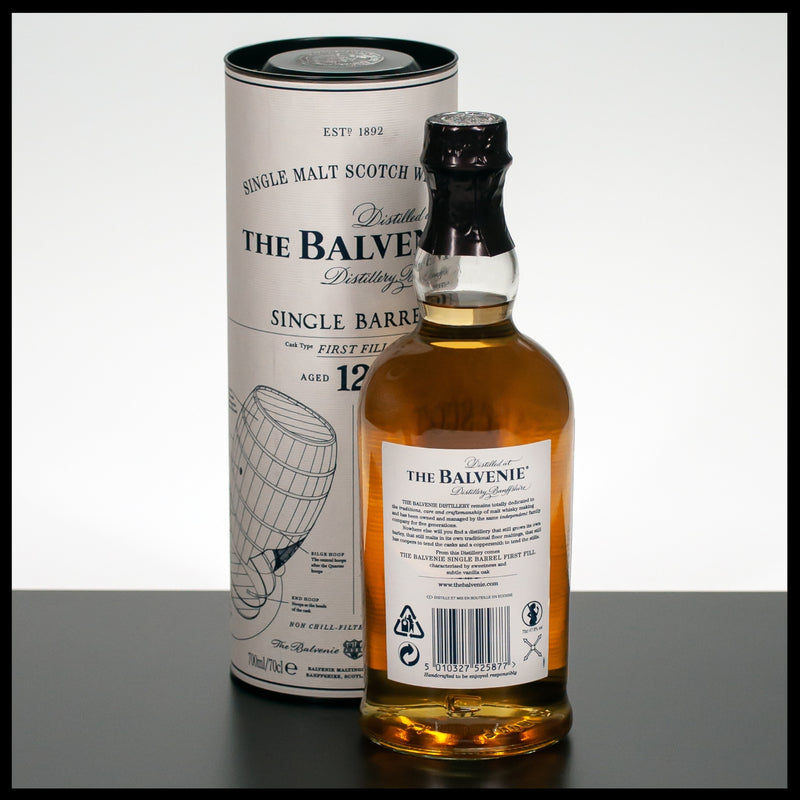 The Balvenie 12 YO Single Barrel 0,7L - 47,8% - Trinklusiv