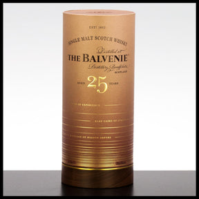 The Balvenie 25 YO Single Malt Whisky 0,7L - 48% Vol. - Trinklusiv