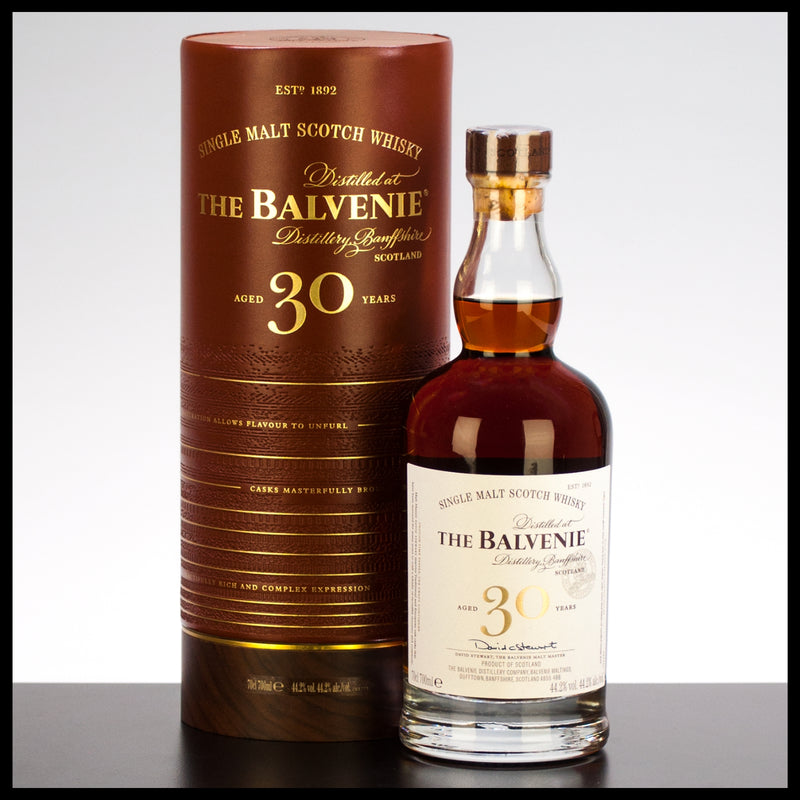 The Balvenie 30 YO Single Malt Whisky 0,7L - 44,2% Vol. - Trinklusiv