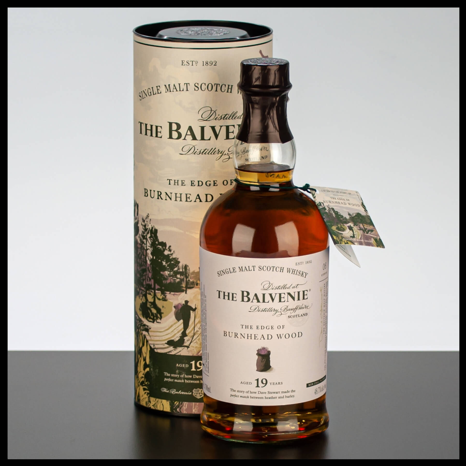 The Balvenie Stories 19 YO The Edge of Burnhead Wood Whisky 0,7L - 48,7% Vol. - Trinklusiv