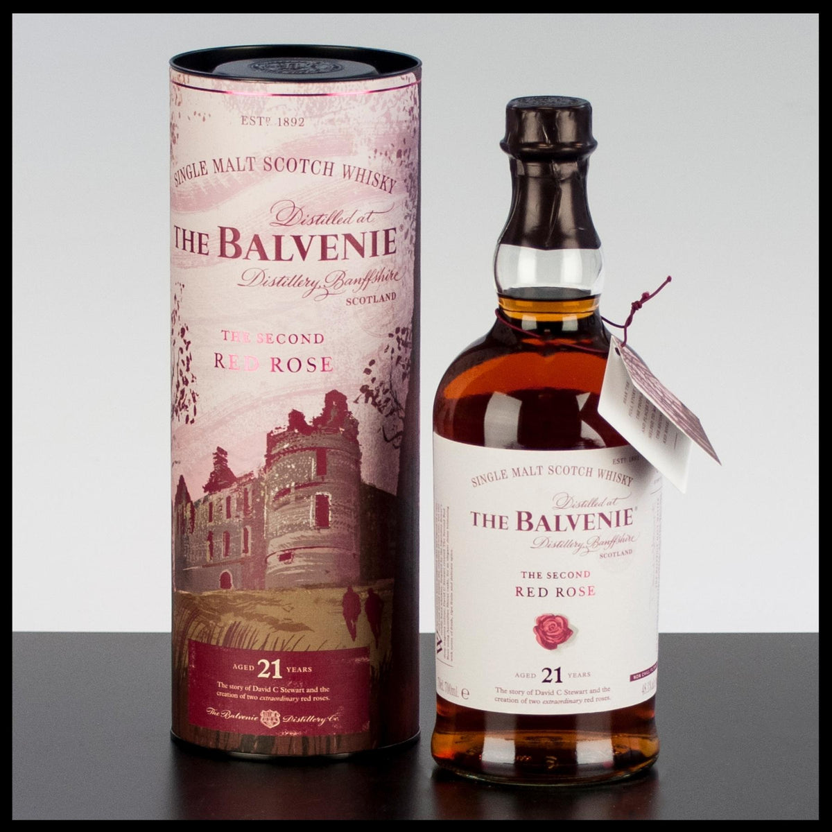 値下げ)THE BALVENIE THE SECOND RED ROSE 21年 BALVENIE THE SECOND RED ROSE 21YR 750ML SINGLE MALT SCOTCH