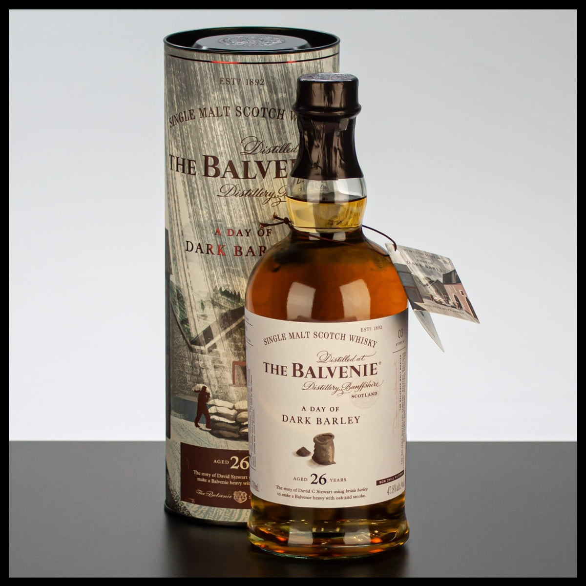 The Balvenie Stories 26 YO A Day of Dark Barley Whisky 0,7L - 47,8% Vol. - Trinklusiv