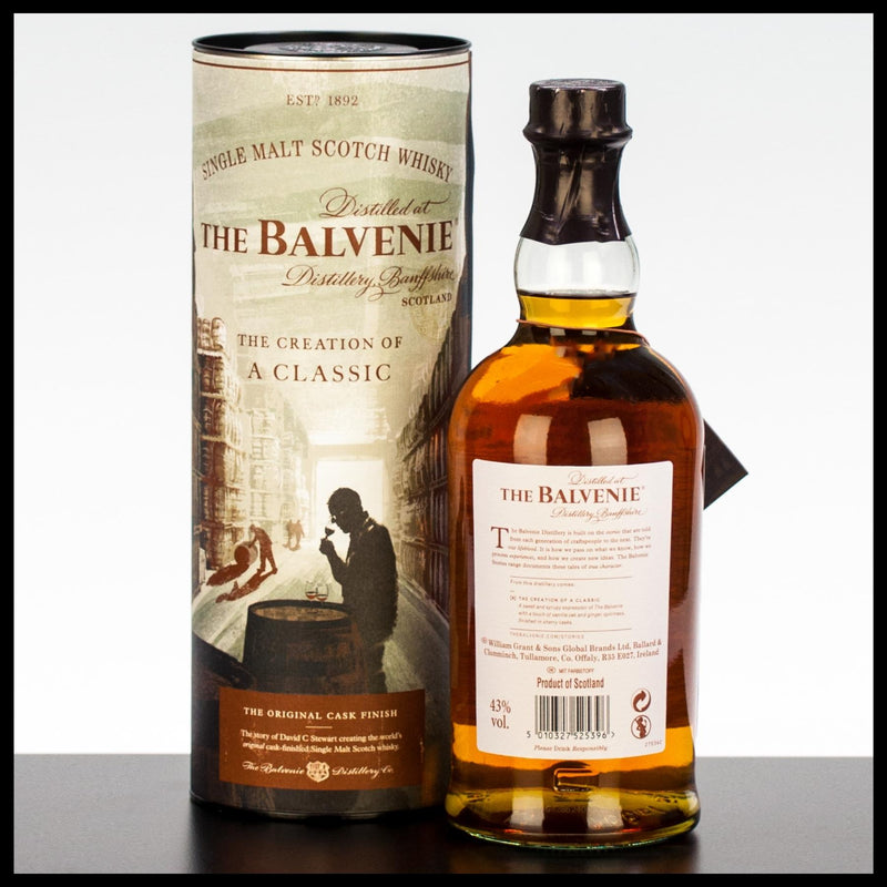 The Balvenie The Creation of a Classic Whisky 0,7L - 43% Vol. - Trinklusiv