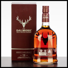The Dalmore 12 YO Sherry Cask Select Whisky 0,7L - 43% Vol. - Trinklusiv