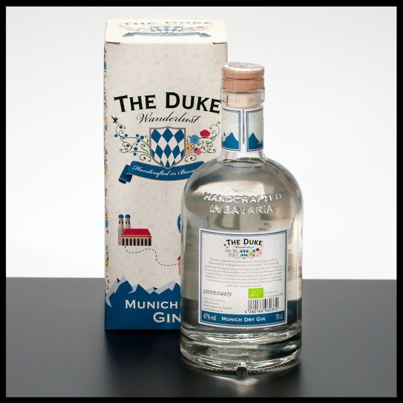 The Duke Wanderlust Munich Dry Gin 0,7L - 47% - Trinklusiv