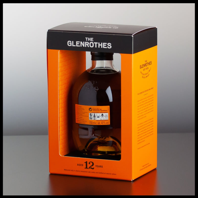 The Glenrothes 12 YO 0,7L - 40% - Trinklusiv