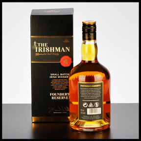 The Irishman Founder's Reserve Small Batch Irish Whiskey 0,7L -  40% Vol. - Trinklusiv