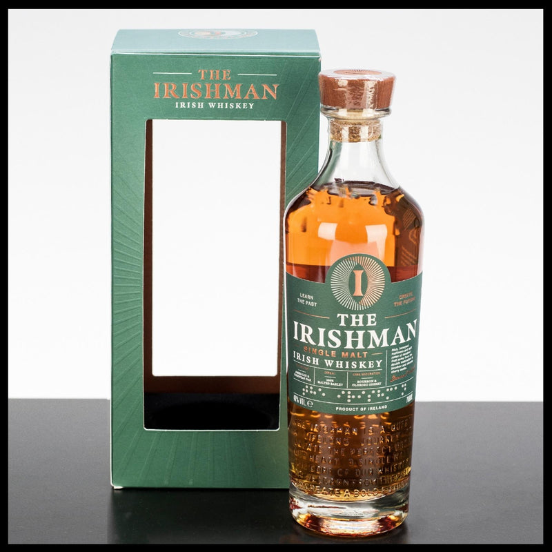 The Irishman Single Malt Irish Whiskey 0,7L - 40% Vol. - Trinklusiv