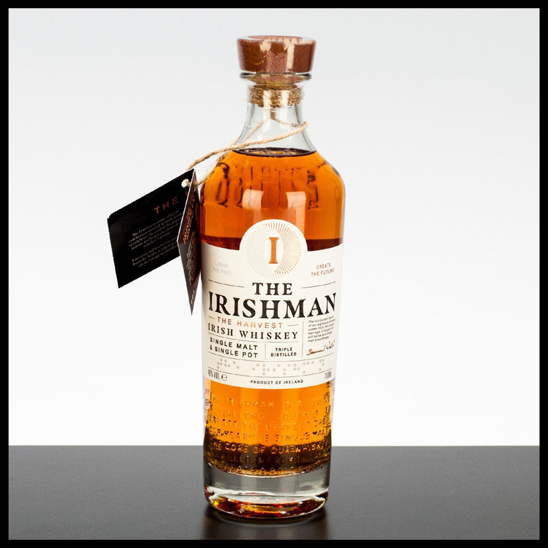 The Irishman The Harvest Irish Whiskey 0,7L - 40% Vol. - Trinklusiv