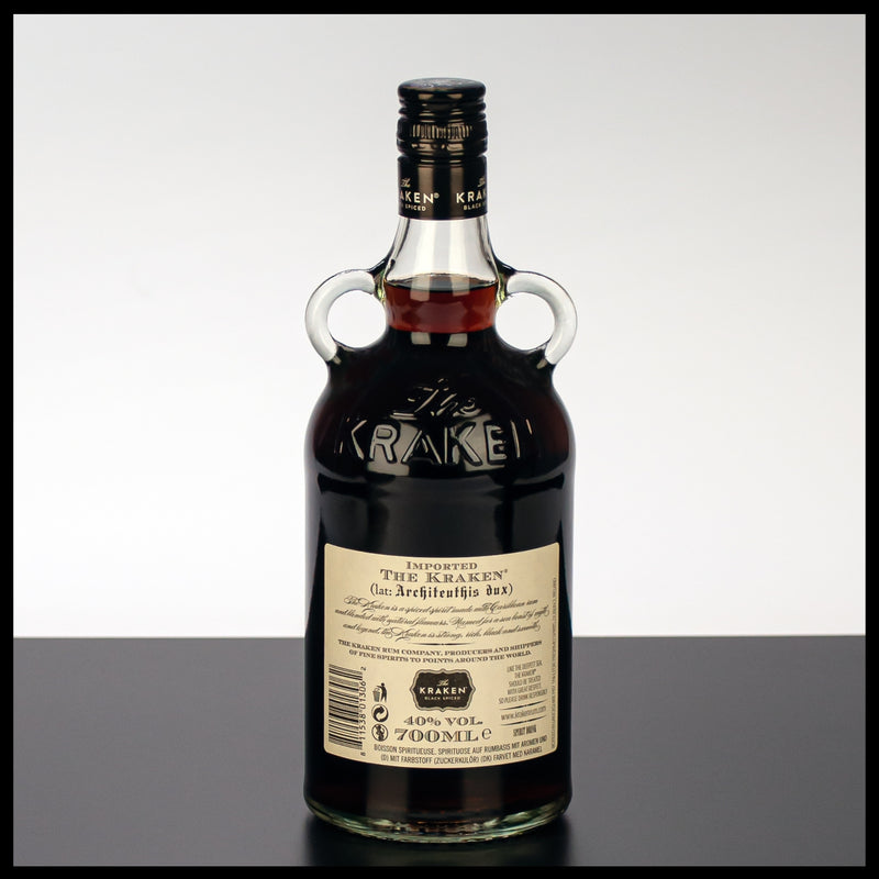 The Kraken Black Spiced Rum 0,7L - 40% Vol. - Trinklusiv