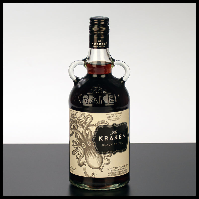 The Kraken Black Spiced Rum 0,7L - 40% Vol. - Trinklusiv