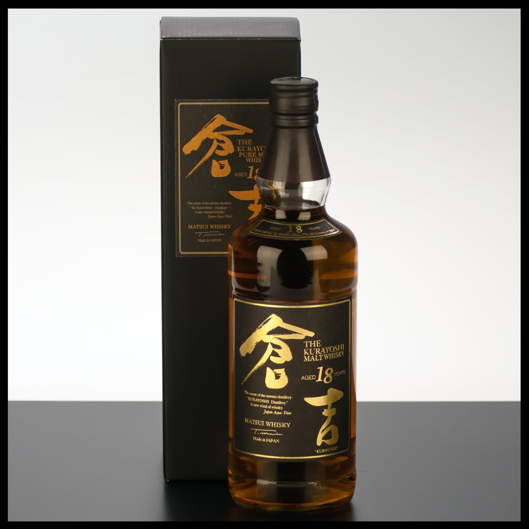 The Kurayoshi 18 YO Pure Malt Whisky 0,7L - 50% Vol. - Trinklusiv