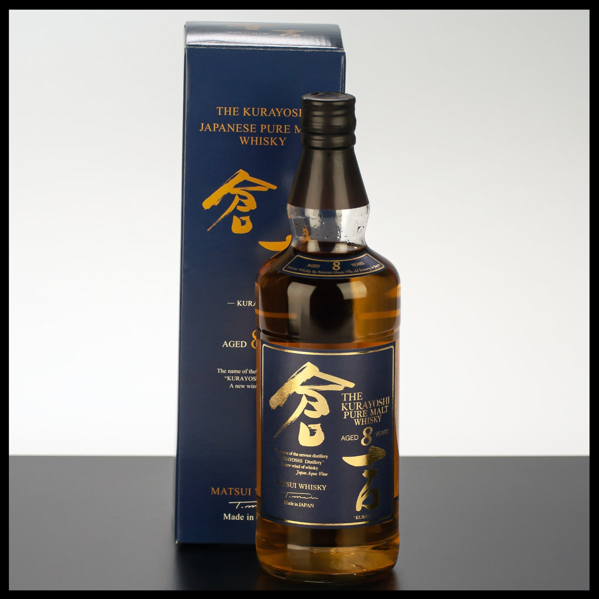 The Kurayoshi 8 YO Pure Malt Whisky 0,7L - 43% Vol. - Trinklusiv