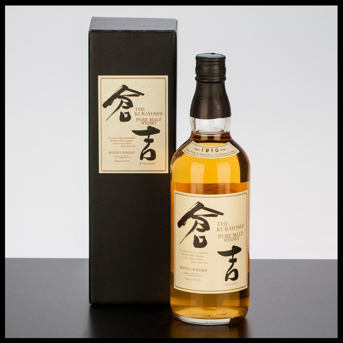 The Kurayoshi Pure Malt Whisky 0,7L - 43% Vol. - Trinklusiv