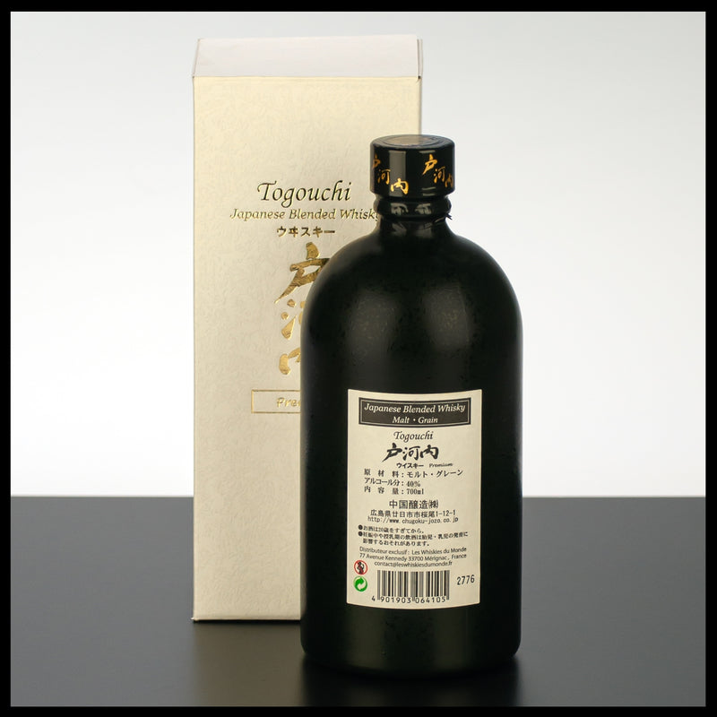 Togouchi Premium Japanese Blended Whisky 0,7L - 40% Vol. - Trinklusiv