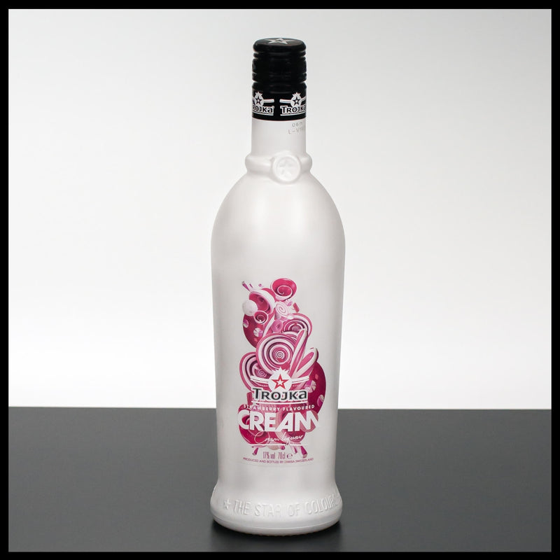 Trojka Cream Strawberry Flavoured Vodkalikör 0,7L - 17% Vol. - Trinklusiv