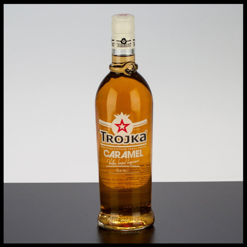 Trojka Vodka Caramel Likör 0,7L - 24% Vol. - Trinklusiv