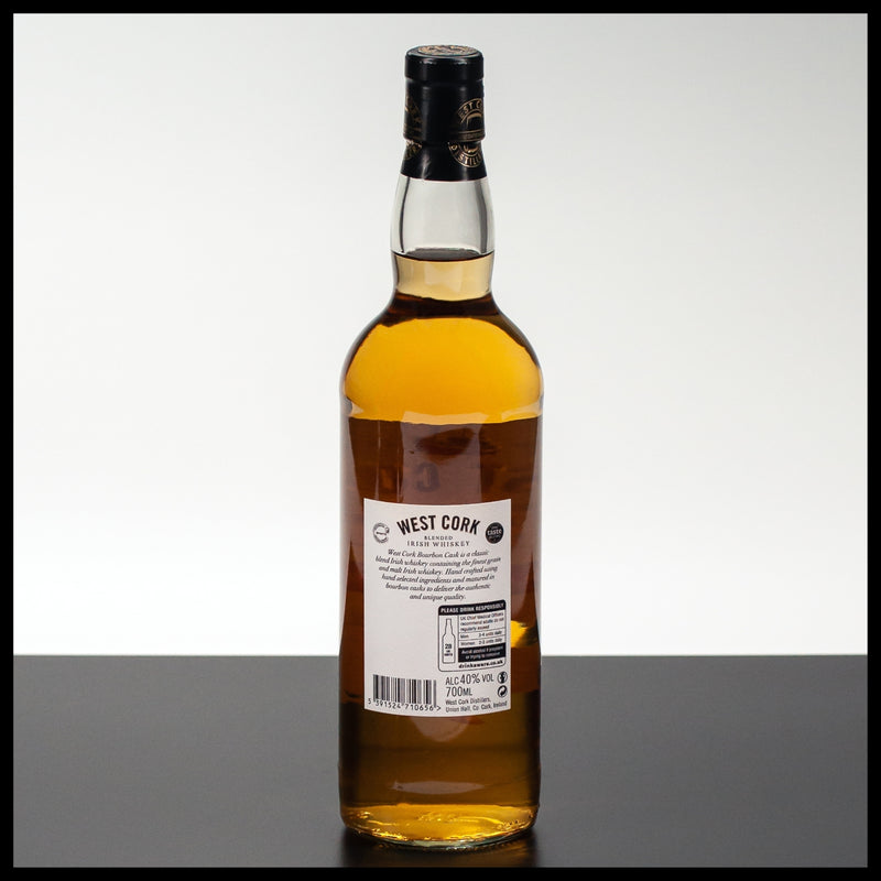 West Cork Bourbon Cask Irish Whiskey 0,7L - 40% Vol. - Trinklusiv