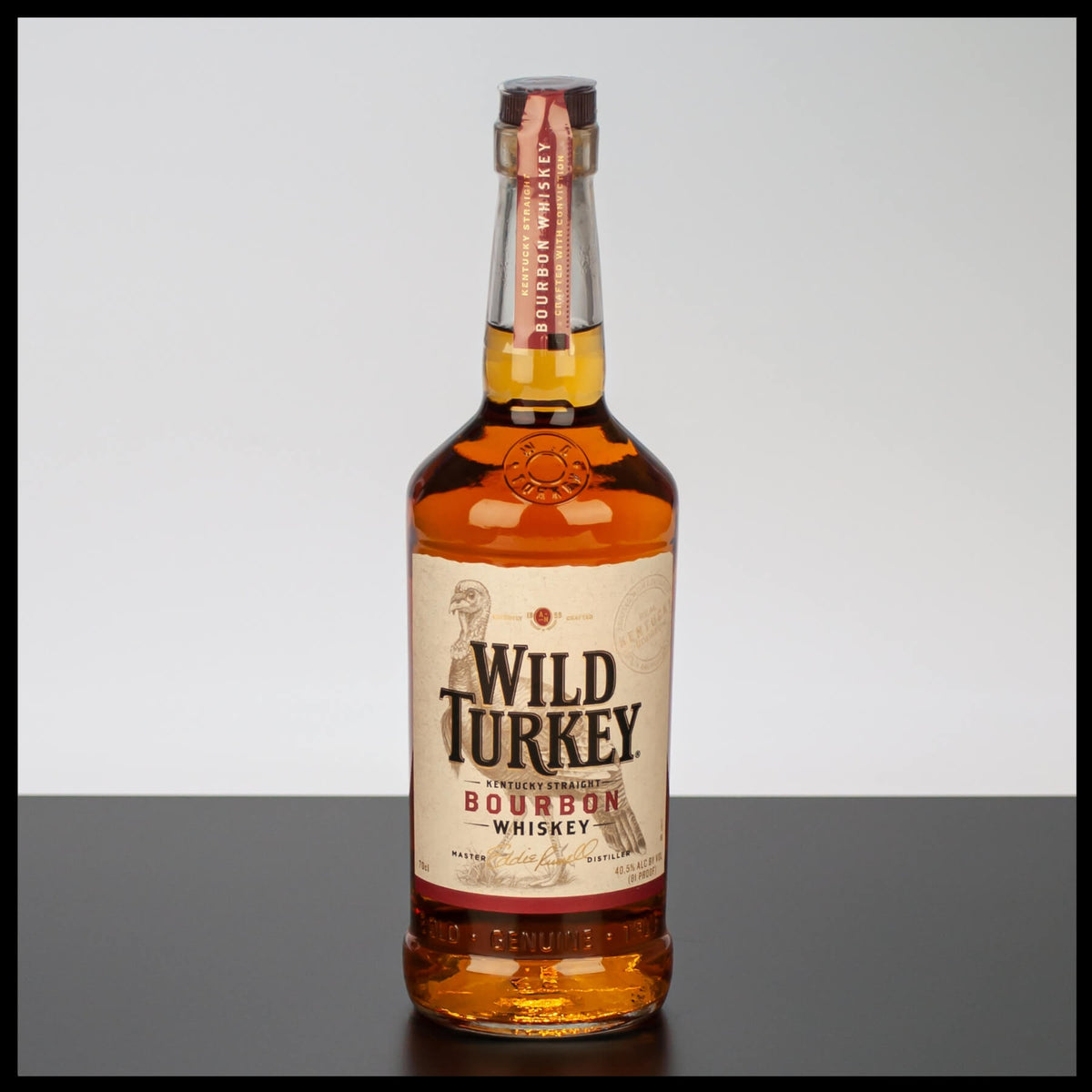 Wild Turkey Kentucky Straight Bourbon Whiskey 0,7L - 40,5% Vol. - Trinklusiv