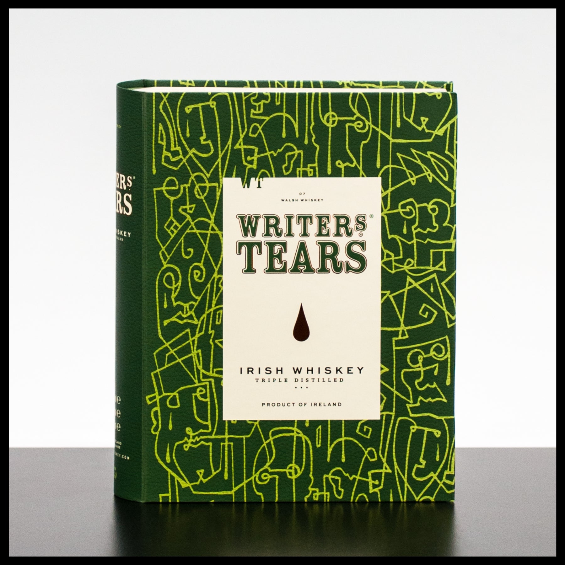 Writer's Tears Irish Whiskey Geschenkset “Book” 3x 0,05L - 46,3% Vol. - Trinklusiv